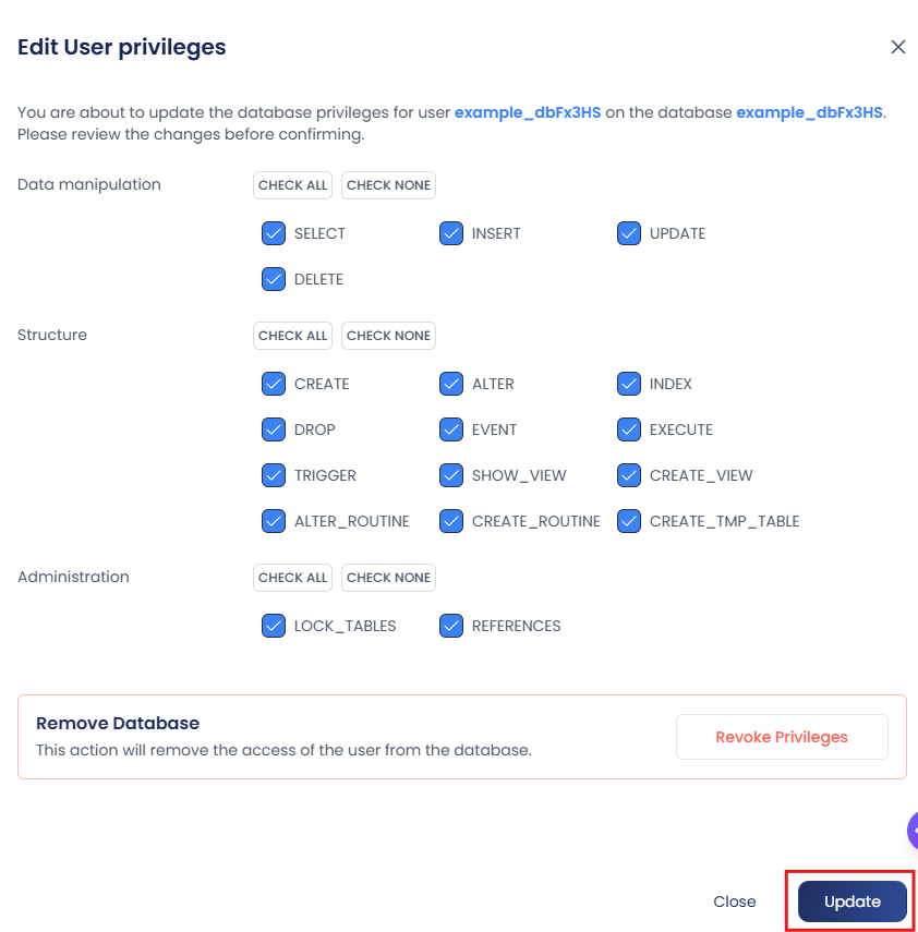 cPGuard X websites