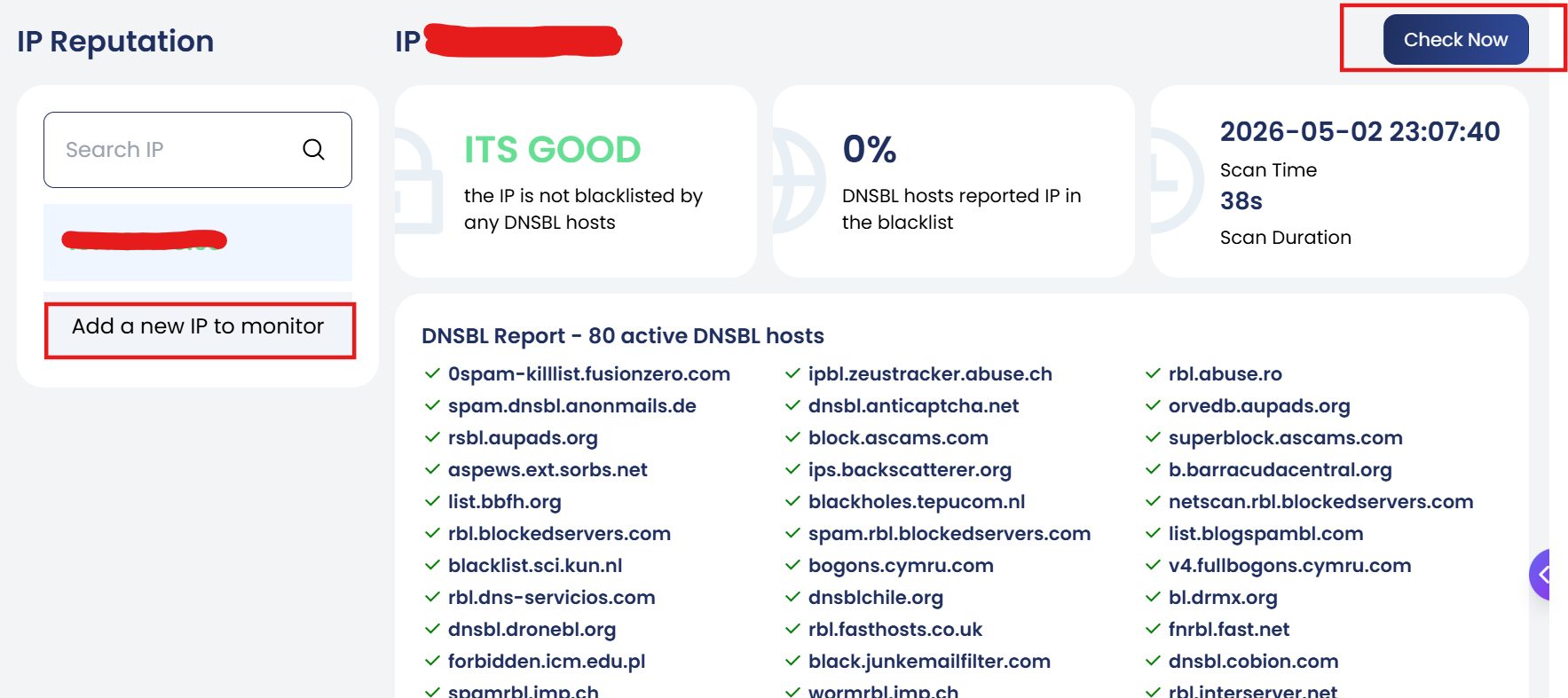 IP reputation