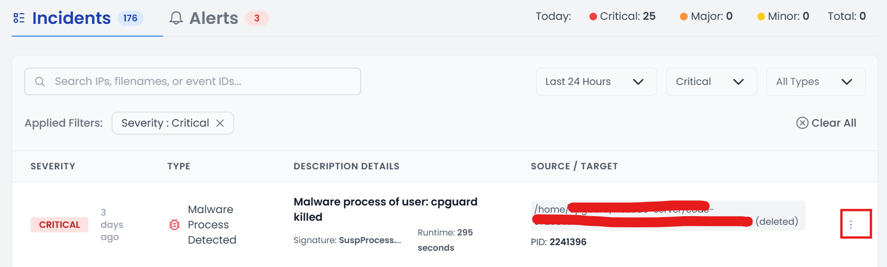Process monitor