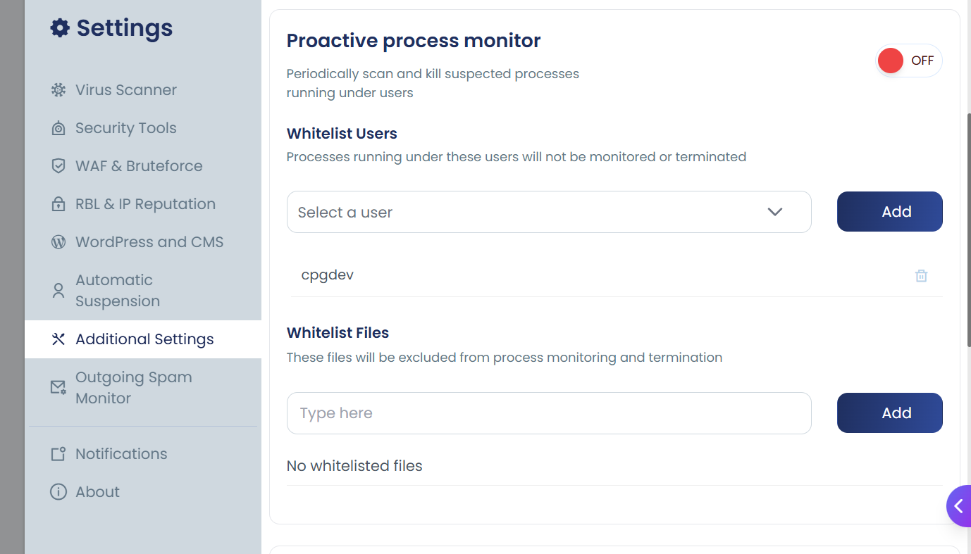 Process monitor